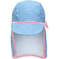 Playshoes Nackenschutzcap "Krebs" in Hellblau - 51 cm