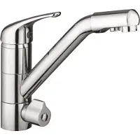 Ayor AQUAWATER – 105721 – Trinkwasserfilterung – 3-Wege-Hahn – Kompatibel mit Untertischfiltern