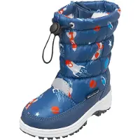 Playshoes Winter-Bootie Weltraum in Marine | Gr.: 20/21