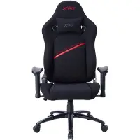 ADATA XPG NEXUS, Universal-Gamingstuhl, 125 kg, Schwarz/Rot, Stahl, Schwarz, Schwarz