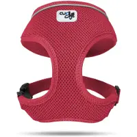 Curli Basic Geschirr Air-Mesh rot, Größe: L / Gewicht: 8-13 kg