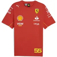 Puma Ferrari t-shirt, , Carlos Sainz, rot XXL