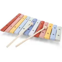 Woet Neue klassische Spielzeuge - Holz-Xylophon 12 Töne