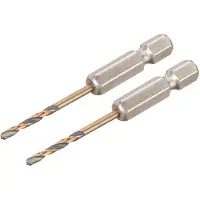 DeWalt DT20601QZ HSSG MetallSpiralbohrer 2 Stück 2.5 mm Gesamtlänge 60 mm kor