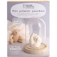 Graine Créative Gipsabdruck Set Baby Handabdruck Erinnerung Geschenk