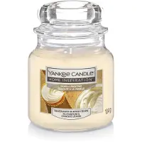 Yankee candle Home Inspiration Mittelgroße Kerze im Glas - beige