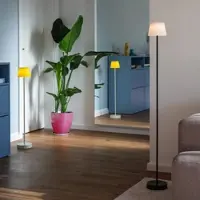 REMEMBER Stehleuchte William "Pure" - LED-Stehleuchte höhenverstellbar bis 127 cm