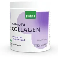 Purasana Feel Beautiful Collagen Blackberry Flavour 240 g Pulver