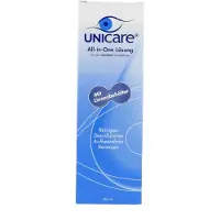 Unicare Alles-in-een Vloeistof Zachte Contactlenzen 360 ml Aufbewahrungs- und Reinigungslösung