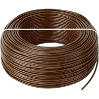 Elektrokabel LgY 1x0,75 H05V-K ruda viela