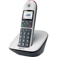 Motorola CD5011 Smartphone Anrufer-Identifikation Grau, Silber