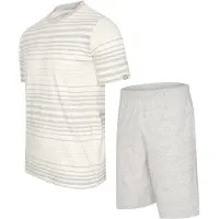 Cappuccino Italia Pyjama Venezia Pyjama Grau