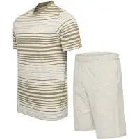 Cappuccino Italia Pyjama Venezia Pyjama Grau