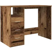 vidaXL Schreibtisch Altholz-Optik 102x50x76 cm Holzwerkstoff