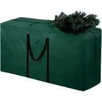 Markenlos Aufbewahrungstasche für Weihnachtsbaum - 19 cm Robuste Verstärkte Griffe - Tasche für künstlichen Weihnachtsbaum | Für Umzug, Reisen, Outdoor, Wohnheim, Feiertag, Halloween, Küche