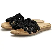 LASCANA Pantolette Sommerschuh, offener Schuh, Mule, Sandale, schwarz Größe 39