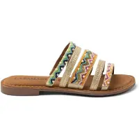 Lazamani Loa Damen Pantoletten Multi Größe 38