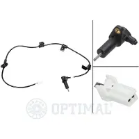 OPTIMAL ABS Sensor Raddrehzahl Hinten Links für HYUNDAI ATOS (MX) 06-S596