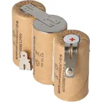 AccuCell Akku passend für Gardena ACCU 60 mit Faston 6,3mm und 4,8mm, 2000mAh