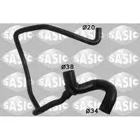 SASIC Kühlerschlauch Wasserschlauch für OPEL ZAFIRA B (A05) 3406258