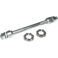 BBG Hinterrad-Achse 172mm FG 9,5mm doppelt gekontert, silber