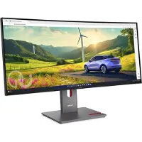 Lenovo ThinkVision T34WD-40 Monitor, 86,4 cm (34"), 3440 x 1440 Pixel, Wide Quad HD, LED, 6 ms, Schwarz