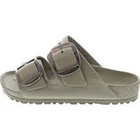 Birkenstock Slipper Arizona Big Buckle EVA Damen Taupe Narrow-Schuhgröße 41