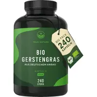 True Nature Bio Gerstengras Kapseln - Deutscher Anbau 240 St