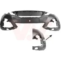 VAN WEZEL Stoßstange Stoßfänger passend für PEUGEOT 3008 SUV (M) Grundiert 4084575