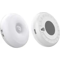 Alcapower LED-Nacht- und Notlicht 30lm, PIR-Sensor 120°, 300mAh Li-Po Akku, kompaktes Design 60x21,5mm, ABS/PC.