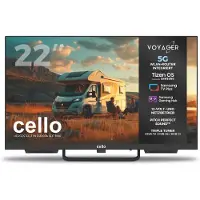 Cello 22" Voyager Traveller Tizen OS Smart‑TV mit integriertem 5G‑Router LED-Fernseher Triple Tuner, Pitch Perfect Sound, 12V - Wohnmobil & Wohnwagen