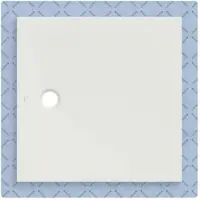 Geberit CleanFloor30 Duschfläche integriert, mit Dichtvlies, weiß, 100x100cm, 1 Stk.