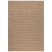 KADIMA DESIGN Outdoorteppich Retro UV-Beständig Waschbar Strapazierfähig | Beige 200x290 cm Küche Balkon UV-Beständig Schnelltrocknend | KASBERG –