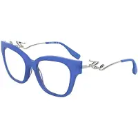 Karl Lagerfeld Damen KL6191 423 Rahmen von BRILLEN Acetat Blau Quadratisch Normal