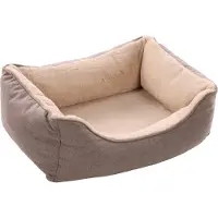 Flamingo Hundekorb Esmo rechteckig beige, Maße: 65 x 50 x 20 cm