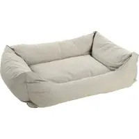 Flamingo Hundebett Geneve rechteckig beige, Maße: 100 x 80 x 25 cm