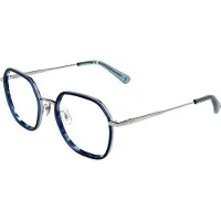 Longchamp LO2183 53/20/140 Brille Marmorblau Metall FRAU LO2183