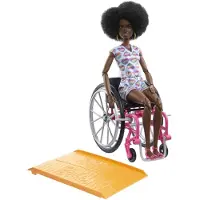 Barbie Fashionistas -Puppe mit Rollstuhl und Rampe,, 3 Jahr(e), 150 mm, 230 g