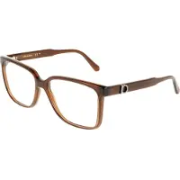 Ferragamo Sehhilfen - - SF3043E - Transparent braun - Kunststoff - 57/16/145
