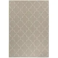 KADIMA DESIGN Outdoor Teppich Skandinavisch Wetterfest Waschbar Strapazierfähig | Beige 80x150 cm Balkon Terrasse Fußbodenheizung | IMST –