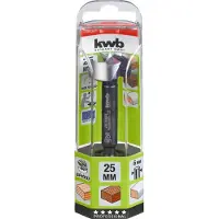 Kwb 706335, Bohrer, Zentrierbohrer-Bit, 3,5 cm, Hartholz, MDF-Platten, Weichholz, Sichtverpackung, 1 Stück(e)