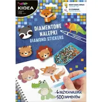 Derform Diamantaufkleber Tiere KIDEA