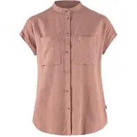Fjällräven Women's Övik Hemp SS Shirt Kragen