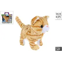 Van Manen Veenendaal Take Me Home Plüsch Katze Laufkatze 21 cm miaut Spielzeug