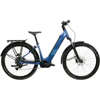 KROSS "Influx Hybrid SUV 2.0 16,7Ah / BOSCH 600 Wh 29" blau 9 Gänge 2026" 9 Gang Shimano CUES U4000 Schaltwerk Kettenschaltung Mittelmotor 250 W BOSCH PERFORMANCE LINE PX 36 V/250 W, Mittelmotor