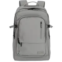 Travelite Freizeitrucksack Rucksack mit Laptopfach Basic Backpack 28L Light Gray grau