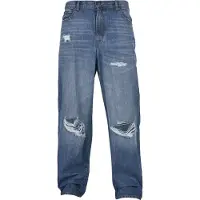 Urban Classics - Distressed Loose-Fit 90s Denim Jeans - W34