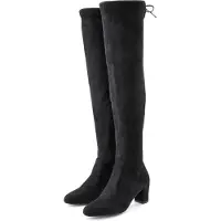 LASCANA Overkneestiefel "Slouchy Boots, Langschaft Stiefel, Schlupf-Boot," aus weichem Stretchmaterial