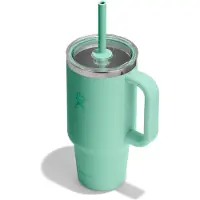 Hydroflask - Travel Tumbler Clear Lid - Isolierbecher Gr 946 ml türkis