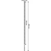 Bosch PRO HEX-5 Bohrer, 6,5 x 350 x 400 mm